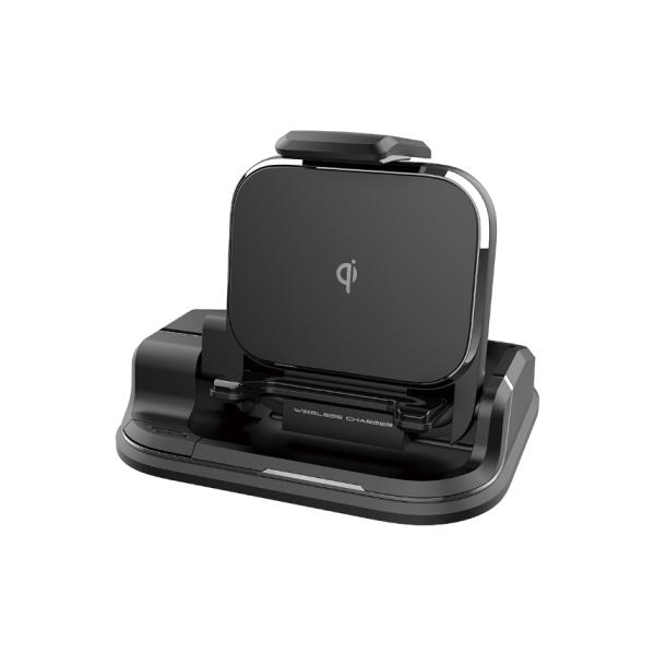 エンジンONで自動でヘッドアップ。ワイヤレス充電器 自動開閉ホルダー(KW35)