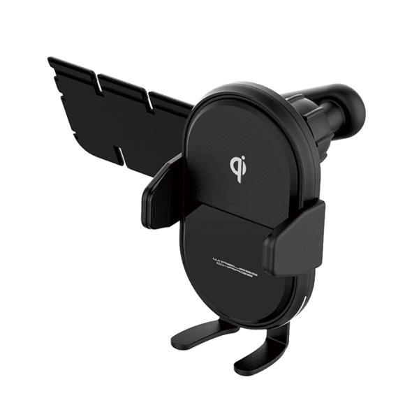 ワイヤレス充電機能付 自動開閉ホルダー ディスプレイオーディオ取付(KW43)