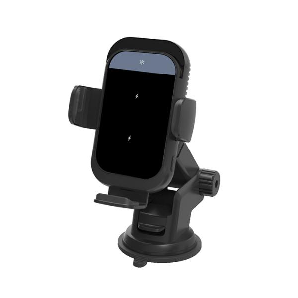 ダブルコイル内蔵。冷却機能付きワイヤレス充電器　吸盤式(KW51)