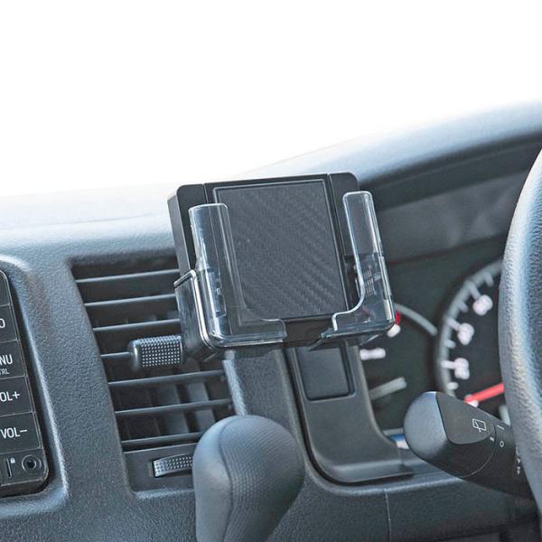 ハイエース専用スマホホルダー2【ネット販売限定品】(NSKTY005)