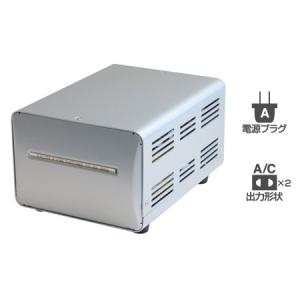 変圧器 カシムラ 3000VA 230V-100V 50/60Hz TI-119 NTI-119 海外国内用大型変圧器 220V～240V:3000W/100V:1500W 1台