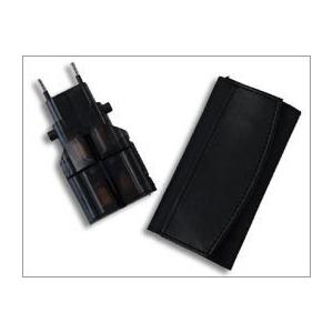 ケース付☆海外旅行用マルチ変換プラグサスケ2【スモーク】(NTI93)