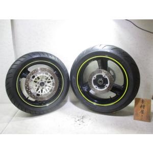 5★ホーネット250用前後ホイール702　純正.MC31.めくれ無.’06年?.16×3.50.17...