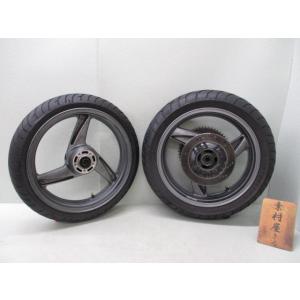 6★ZZR400N用前後ホイール0105　純正.めくれ無.17×3.50.17×4.50.〔検索用〕...