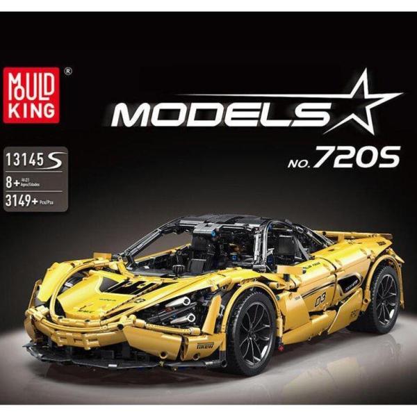 LEGO レゴ互換品 マクラーレン 720S デザイン スーパーカー スポーツカー ミニカー モデル...