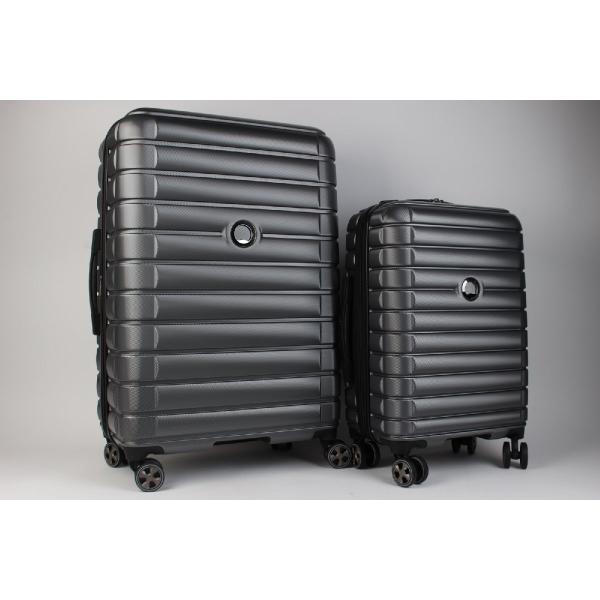 訳あり DELSEY PARIS デルセー スーツケース グレー系色 2個セット (23インチ &amp; ...