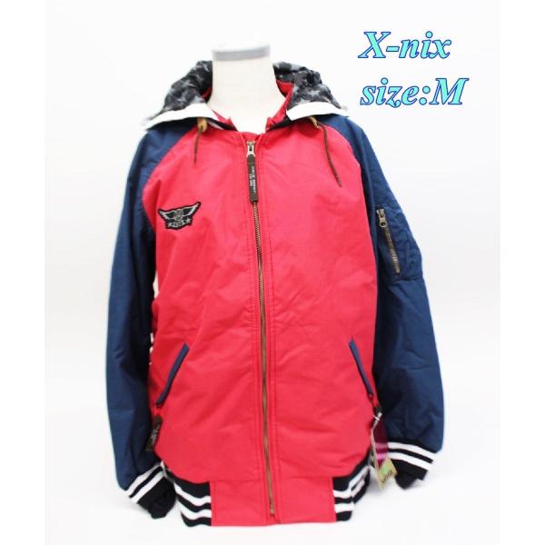 X-nix エクスニクス レディース スノーボードジャケット Mサイズ レッド XN6820T55 ...
