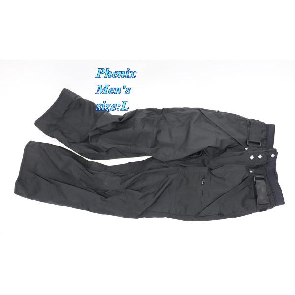 Phenix フェニックス メンズ スキーパンツ L ブラック FSB1341 スポーツウェア ボト...