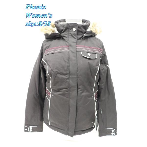 Phenix フェニックス レディース スキージャケット 8/38 ブラック EPWD1076 スポ...