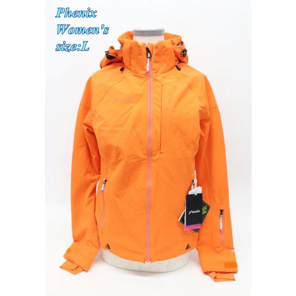 フェニックス レディース スキージャケット Spacy Women's Jacket オレンジ L ...