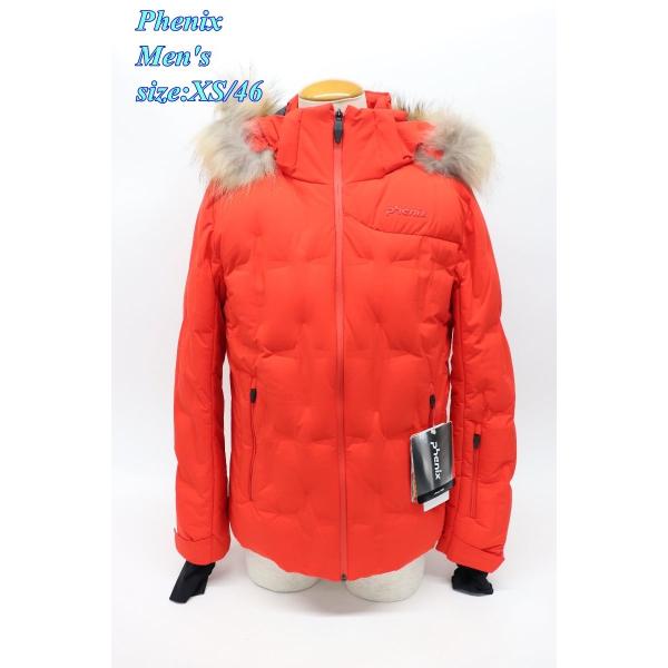 Phenix フェニックス メンズ スキーダウンジャケット XS/46 レッド ES772OT22R...