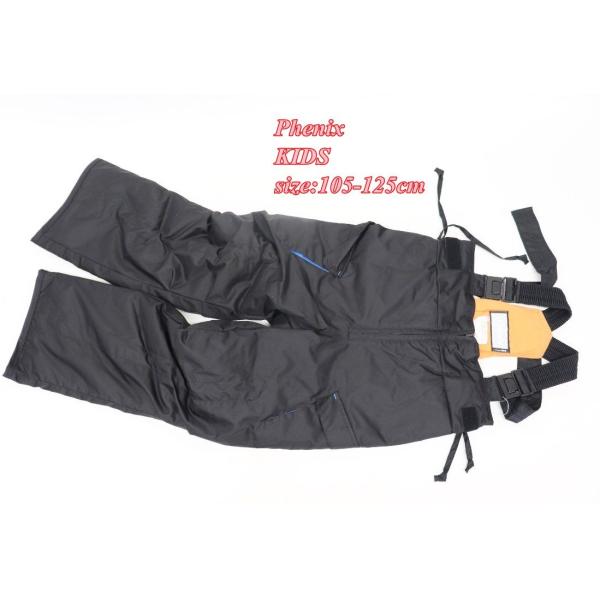 Phenix フェニックス ジュニア スキーサロペット 105-125cm ブラック EPBD109...