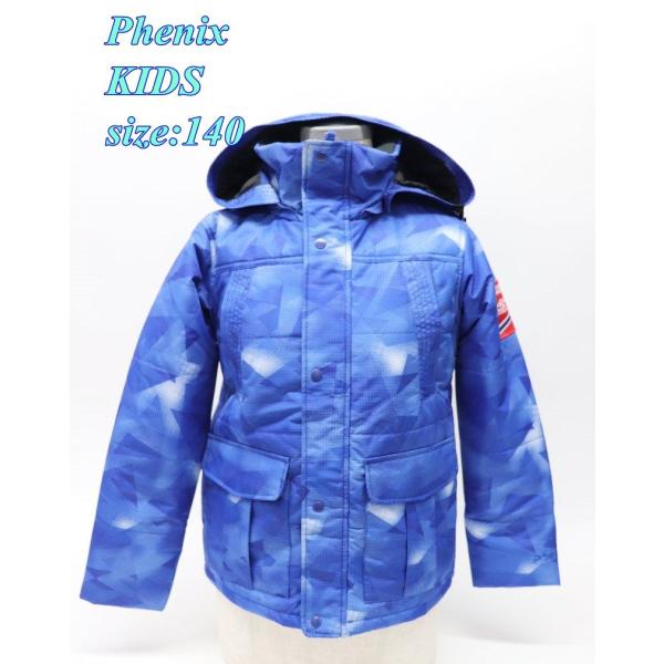 フェニックス ジュニア ジャケット Raugh Mili Boy's Jacket サイズ140 ブ...