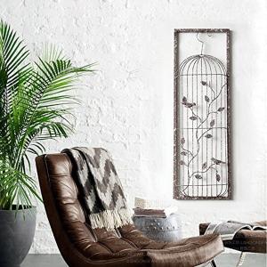 アンティーク風 壁掛けオブジェ 鳥かご ウォール デコレーション レトロ 立体 3d お洒落 インテリア Kz Wldeco 予約 Boisewomenrun