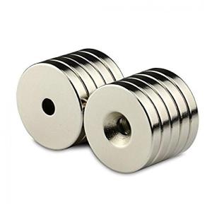 強力マグネット N50磁石 丸型マグネット 皿穴付きマグネット