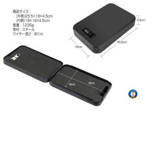 金庫 小型 ダイヤルロック式 二重ロック 大量...の詳細画像5