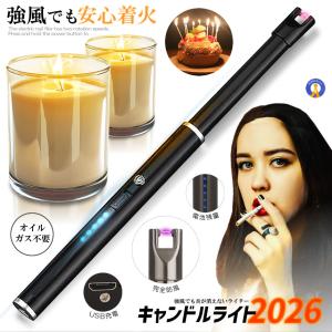 キャンドルライター 電子ライター 充電用 ライ...の詳細画像1