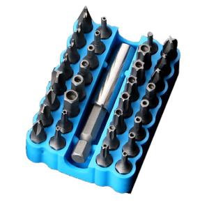 ドライバービット33セット カラーランダム DIY 工具 ビット ドライバー 木材 ネジ セット アウトドア 33-DRBITSEET