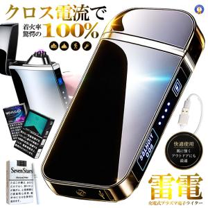 USB充電式 プラズマライター 雷電 電子ライタ...の商品画像