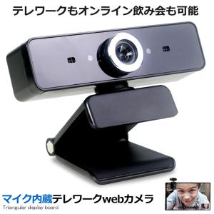 テレワーク webカメラ マイク内蔵 ウェブカメラ 会議 USB マイク付き 自宅 仕事 高音質 PC パソコン チャット TTTCAMS