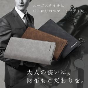 カード入れ 長財布 メンズ 薄い おしゃれ ス...の詳細画像5