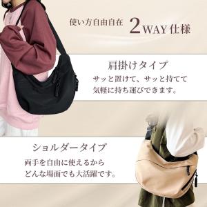 ショルダーバッグ レディース 軽い 軽量 シン...の詳細画像3