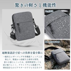 ボディバッグ メンズ ショルダー スマホポーチ...の詳細画像4