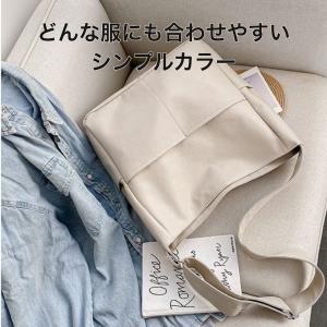 ショルダーバッグ 大きめ レディース メンズ ...の詳細画像4