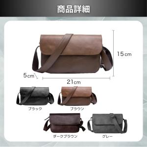ショルダーバッグ ミニバッグ メンズ 小さめ ...の詳細画像5