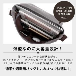 ショルダーバッグ メンズ a4 大容量 斜めが...の詳細画像2