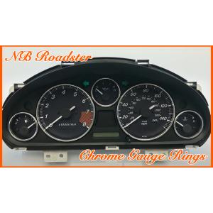 マツダ NA NA6CE NA8C ユーノス ロードスター クロームメッキ メーター