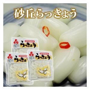鳥取 砂丘らっきょう 国産 80g×3袋 爆買