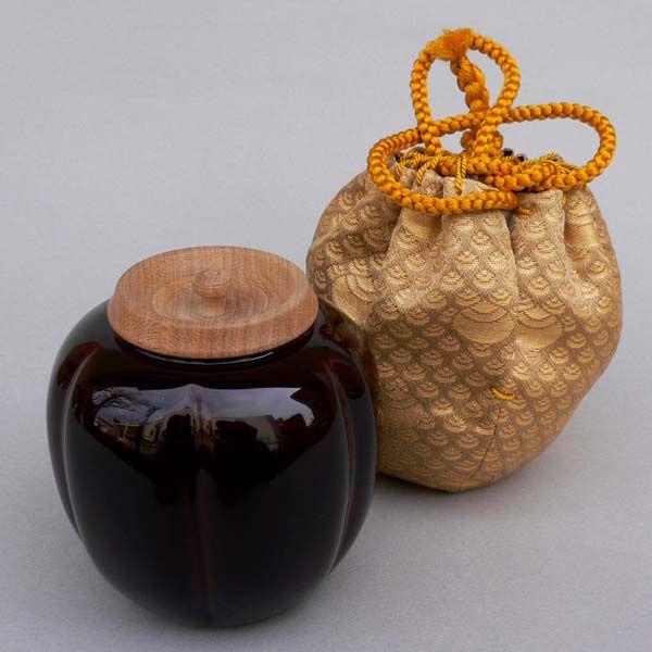 茶道具　阿古陀茶器（如心斎好写）