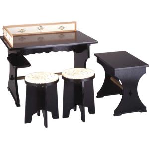 茶道具 つぼつぼ透かし二重棚（而妙斎好写） : 茶道具春日園ヤフー店