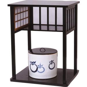 茶道具 つぼつぼ透かし二重棚（而妙斎好写） : 茶道具春日園ヤフー店