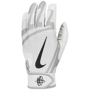 ナイキ NIKE バッティング手袋 両手用 ハラチエッジ BA1003 115 ホワイト/ウルフグレー