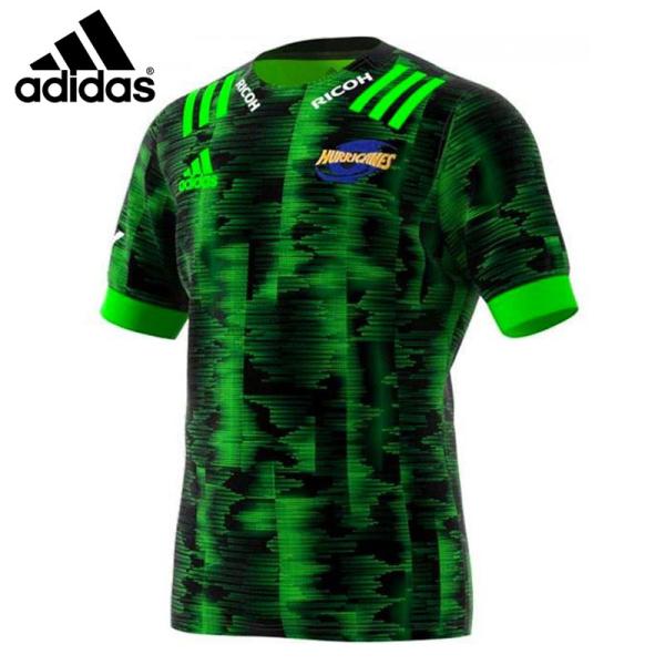 アディダス HURRICANES ハリケーンズトレーニングジャージー ラグビーレプリカユニフォーム ...