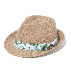 ニューエラ ゴルフ 帽子 The Trilby Seagrass グログランバンド ホワイトペイズリ...