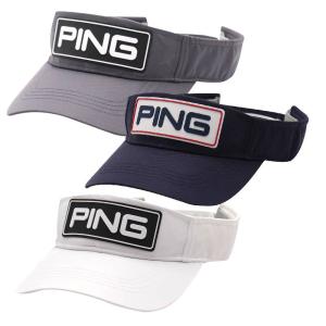 PING ゴルフウェア Lサイズ サンバイザー付き PING（ピン） ゴルフ サンバイザー レディース ツアーバイザー 38219