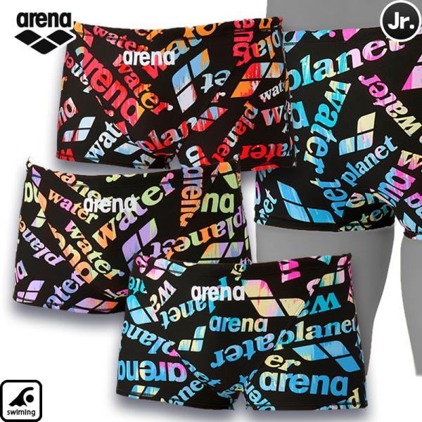 アリーナ ジュニアトレーニング水着 トレーニングスパッツ（ショートレッグ） AS5FWM19B 子供...