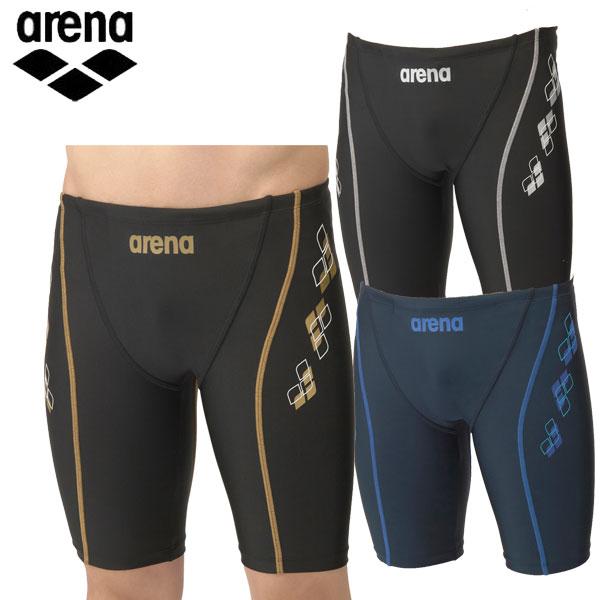アリーナ メンズトフィットネス水着 フィットネススパッツ（ハーフレッグ） ロングタイプ