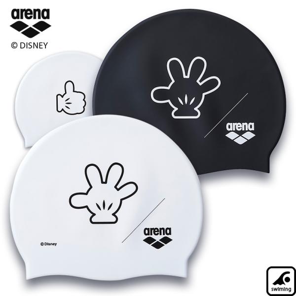アリーナ シリコーンキャップ ディズニーデザイン AS6SSC80U