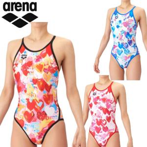アリーナ レディース トレーニングワンピース（オープンバック） タフスーツ 女性用 練習用水着 AS6SWM42L