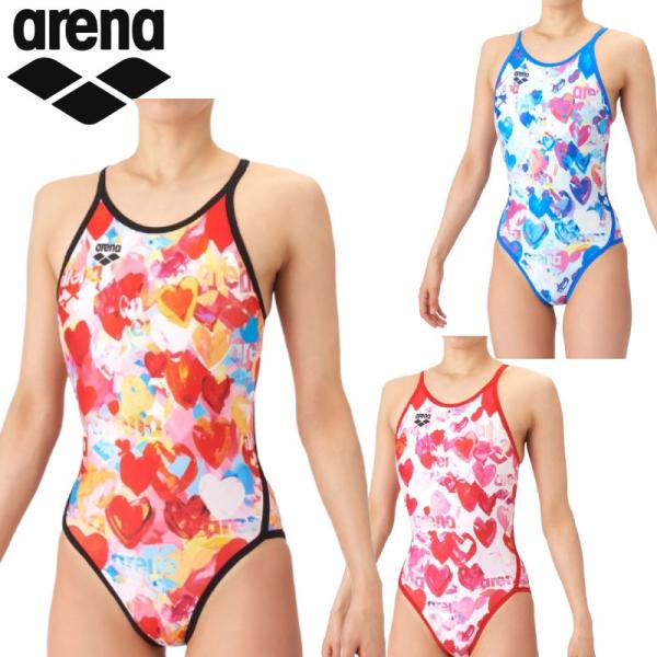 アリーナ レディース トレーニングワンピース（オープンバック） タフスーツ 女性用 練習用水着 AS...