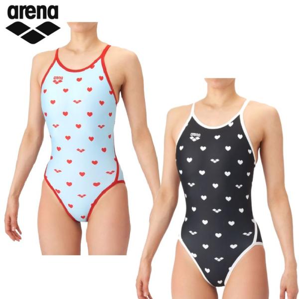 アリーナ arena レディース トレーニングワンピース（オープンバック）女性用 練習用 水着 タフ...