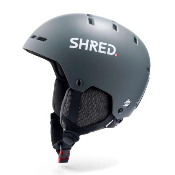 シュレッド スキーヘルメット TOTALITY NOSHOCK グレー色