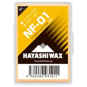 ハヤシワックス NF-01 ベースミッションソフト HAYASHIWAX スキー 競技 200g｜kasukawa