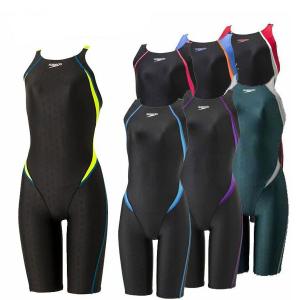 スピード レディース 競泳 水着 フレックスシグマ2 ウィメンズオープンバックニースキン SCW11909F   20SSS