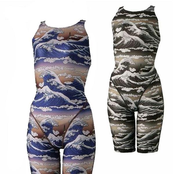 スピード レディース 競泳 水着 フレックスシグマカイセミオープンバックニースキン3(レディース/競...