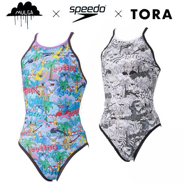MULGA×Speedo MULGA TORA TurnS SuiTwo レディーストレーニング水着...